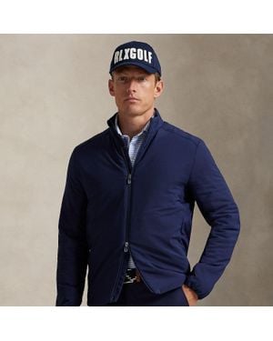 Ralph Lauren Ralph Lauren Jersey-Paneled Stretch Jacket - Blue