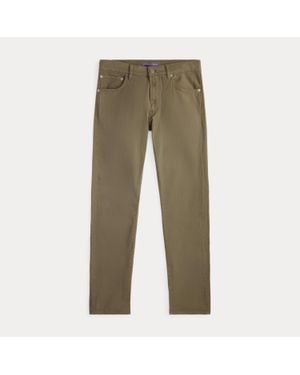 Ralph Lauren Ralph Lauren Slim Fit Stretch Twill Pant - Green