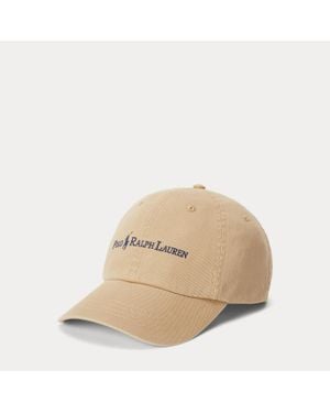 Polo Ralph Lauren Ralph Lauren Cotton Twill Ball Cap - Natural