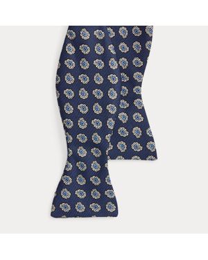 Polo Ralph Lauren Silk Foulard Bow Tie - Blue