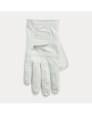 Ralph Lauren Cabretta Leather Golf Glove – Right Hand - White