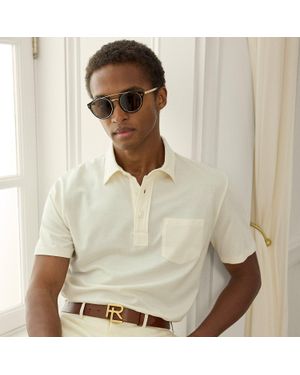 Ralph Lauren Ralph Lauren Cotton-Cashmere Piqué Polo Shirt - Natural