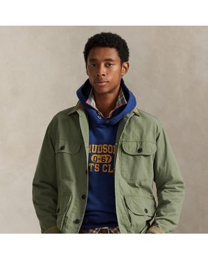 Polo Ralph Lauren Cotton Canvas Overshirt - Green