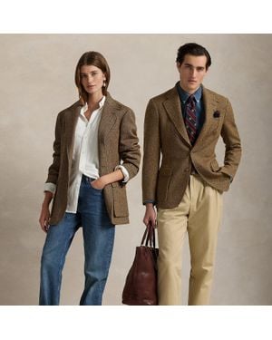 Polo Ralph Lauren The Rl67 Herringbone Jacket - Multicolour