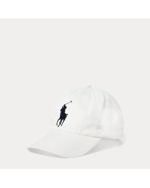Polo Ralph Lauren Ralph Lauren Big Pony Chino Ball Cap - White