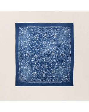 RRL Ralph Lauren Cotton Beach Blanket - Blue