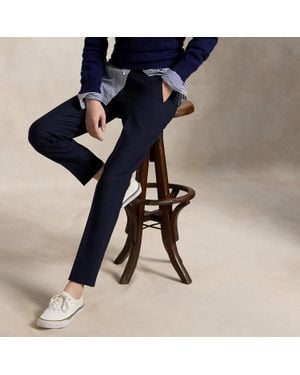 Ralph Lauren Stretch-Wool Slim Pant - Blue