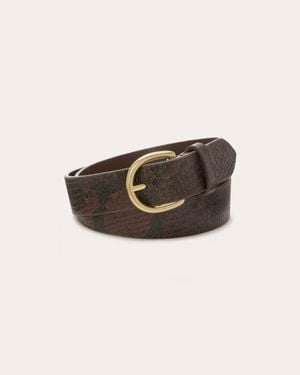 Ramy Brook Gaia Leather Belt - Natural