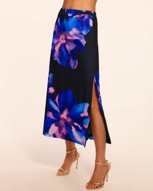 Ramy Brook Kate Jersey Midi Skirt - Blue