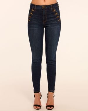 Ramy Brook Helena High-Rise Skinny Jean - Blue