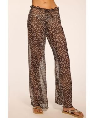 Ramy Brook Alayna Printed Coverup Pant - Natural