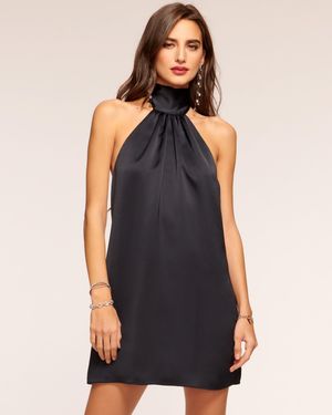 Ramy Brook Sam Halter Mini Dress - Blue