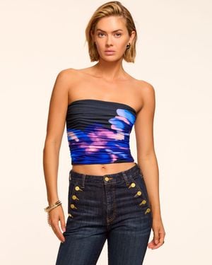 Ramy Brook Raya Jersey Tube Top - Blue
