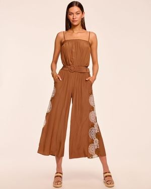 Ramy Brook Lorelei Embellished Jumpsuit - Brown