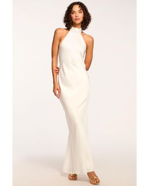 Ramy Brook Tatiana High Neck Gown - Natural