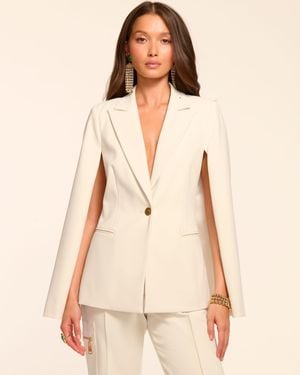 Ramy Brook Lucinda Tailored Cape - Natural