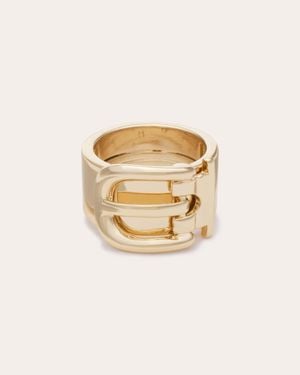 Ramy Brook Emelia Buckle Ring - Natural