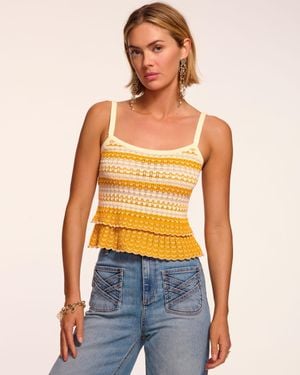 Ramy Brook Alina Knit Sleeveless Top - Blue