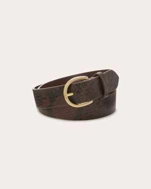 Ramy Brook Gaia Leather Belt - Natural