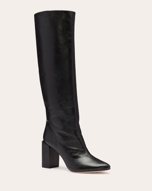 Ramy Brook Bo Leather Heeled Boots - Black
