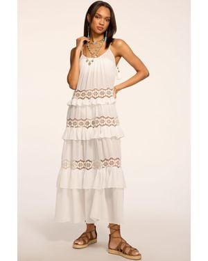 Ramy Brook Lisbeth Coverup Midi Dress - Natural
