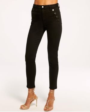 Ramy Brook Helena High-Rise Skinny Jean - Black