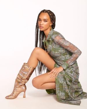 Ramy Brook Squeen Heeled Boots - Brown