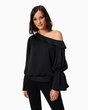 Ramy Brook Sammy Off-The-Shoulder Top - Black