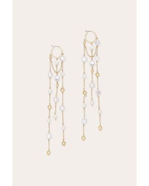 Ramy Brook Nira Pearl Earrings - Natural