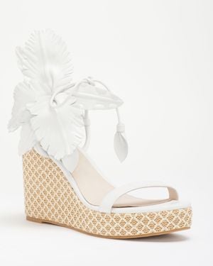 Ramy Brook Lily Flower Wedge - Natural