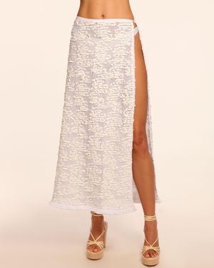 Ramy Brook Lucille Paillette Coverup Skirt - Natural