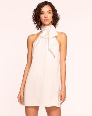 Ramy Brook Sam Halter Mini Dress - Natural