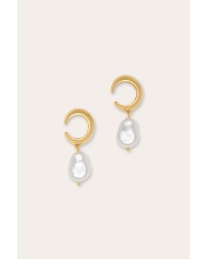 Ramy Brook Viona Pearl Ear Cuffs - Natural