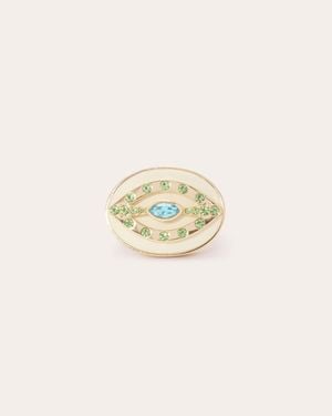 Ramy Brook Saruti Enamel Ring - Natural
