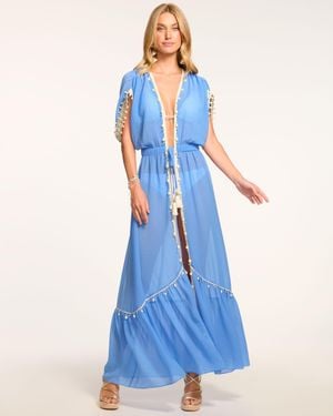 Ramy Brook Nikolai Coverup Dress - Blue