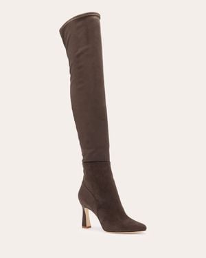 Ramy Brook Dara Suede Over-The-Knee Boots - Brown