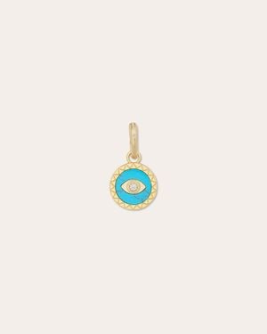 Ramy Brook Turqouise Evil Eye Charm - Blue