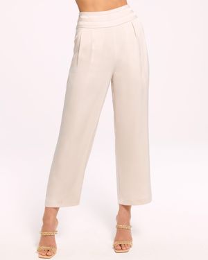 Ramy Brook Joss Cropped Wide Leg Pant - Pink