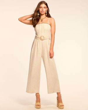 Ramy Brook Nadia Cropped Jumpsuit - Natural