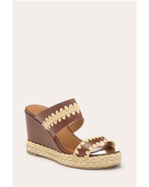 Ramy Brook Landyn Crochet Espadrille Wedge - Brown