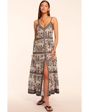 Ramy Brook Marilee Eyelet Coverup Maxi Dress - Natural