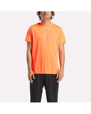 Reebok Id Train Short Sleeve Tech Tee - Orange
