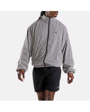 Reebok Rbk.B Chaqueta De Chándal De Punto, Tamaño - Gris