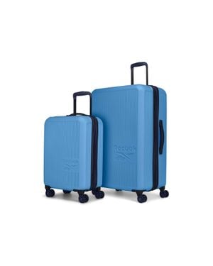 Reebok Action Duo 2 Piece Luggage Set - Blue