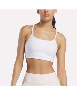 Reebok Low-Impact Sports Bra - White