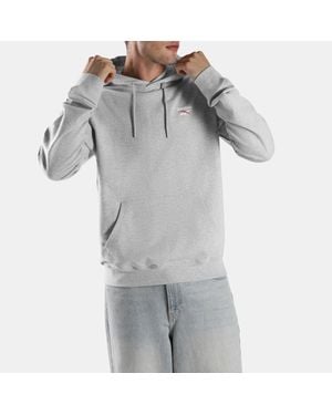 Reebok Id Small Logo French Terry Hoodie - Grey