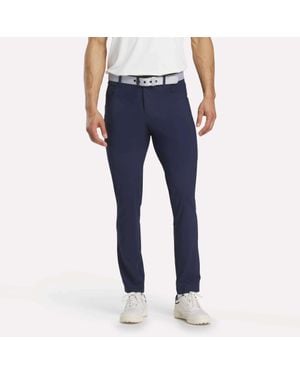 Reebok Favorite 5-Pocket Relaxed Fit Golf Pants - Blue