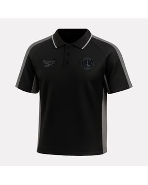 Reebok Charlton Athletic Travel Polo - Black