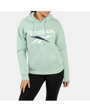 Reebok Marlowe 2 Col Logo Oversized Hoodie - Green