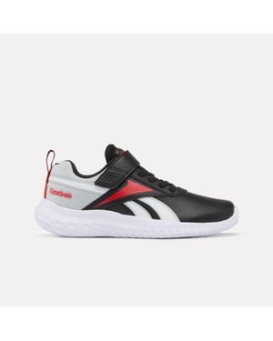 Reebok Rush Runner 5 S Elastische Schnürsenkel & Oberer Riemen Kinder Sneaker, Größe - Blau